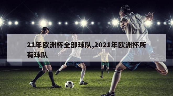 21年欧洲杯全部球队,2021年欧洲杯所有球队