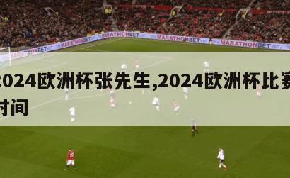 2024欧洲杯张先生,2024欧洲杯比赛时间